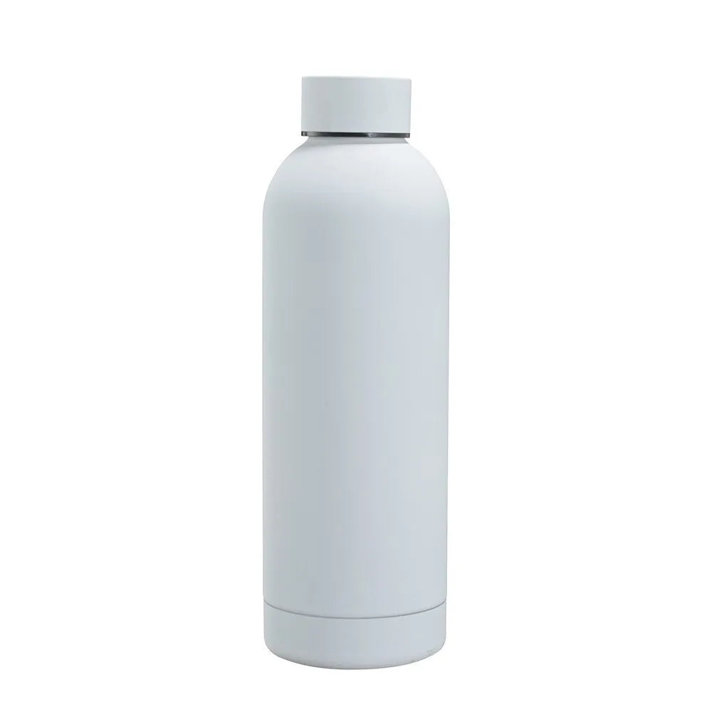 Customizable Text LOGO Insulated Water Bottle Portable with Screw Lid Unisex Groomsmen Wedding Gift Cup Termos Travel Drinkware