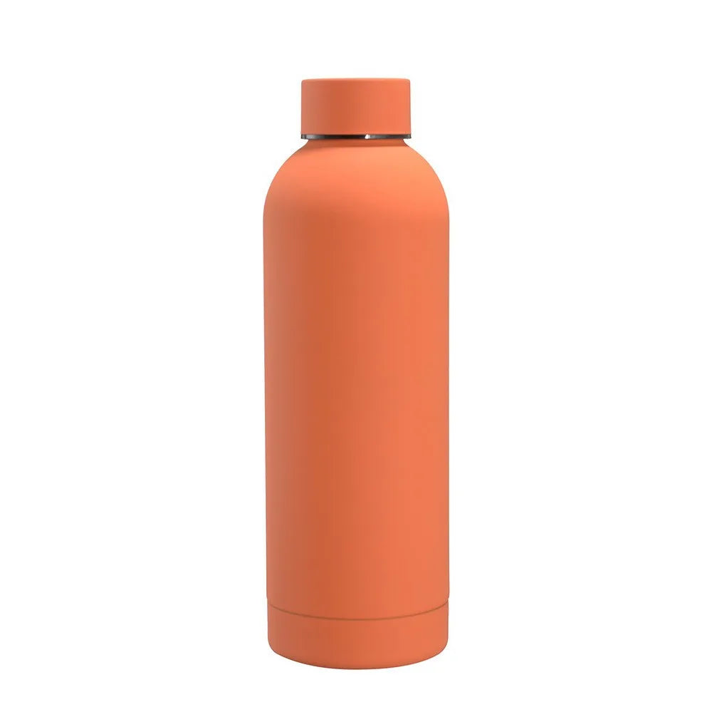 Customizable Text LOGO Insulated Water Bottle Portable with Screw Lid Unisex Groomsmen Wedding Gift Cup Termos Travel Drinkware