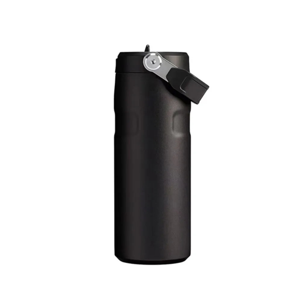 Drinkware Stainless Steel Insulated Sports Bottle Double-Layer Leak Proof Thermal Cup 16oz Travel Cup Gym