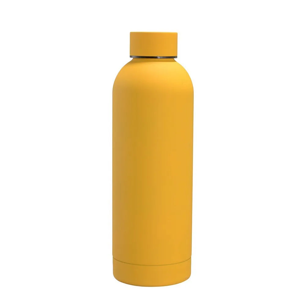 Customizable Text LOGO Insulated Water Bottle Portable with Screw Lid Unisex Groomsmen Wedding Gift Cup Termos Travel Drinkware