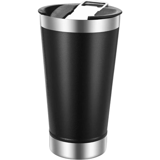 17oz Stainless Steel Double wall Vacuum Insulated Tumbler With Beer Opener Thermos Travel Mug Keep Drink Cold and Hot