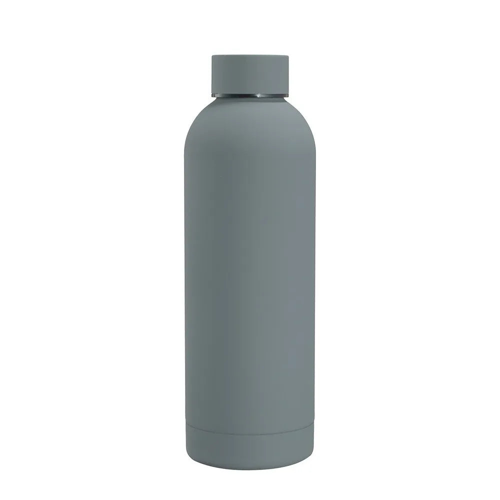 Customizable Text LOGO Insulated Water Bottle Portable with Screw Lid Unisex Groomsmen Wedding Gift Cup Termos Travel Drinkware