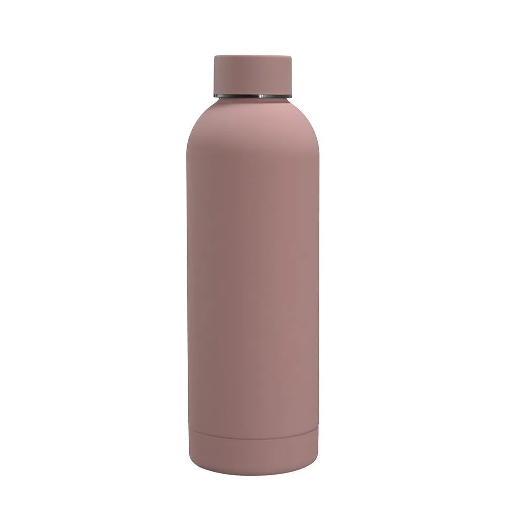 Customizable Text LOGO Insulated Water Bottle Portable with Screw Lid Unisex Groomsmen Wedding Gift Cup Termos Travel Drinkware