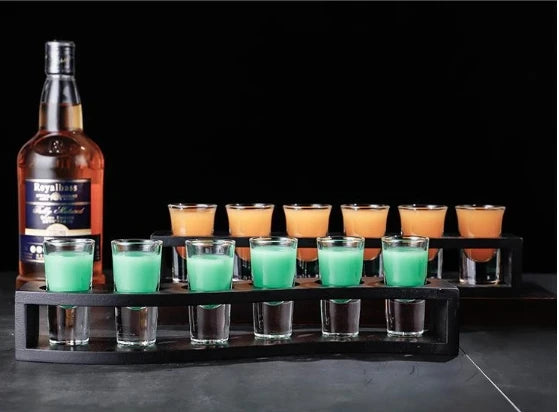 Plastic Spirits Bullet Cups 1 4Pcs Shot Glasses for Party Wedding Bar Cocktail Vodka Durable Drinkware Bulk Set Eco Friendly
