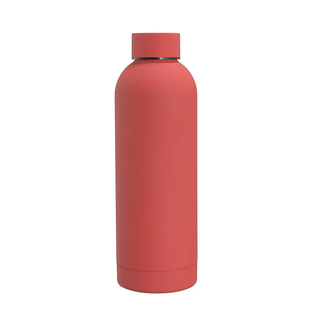 Customizable Text LOGO Insulated Water Bottle Portable with Screw Lid Unisex Groomsmen Wedding Gift Cup Termos Travel Drinkware
