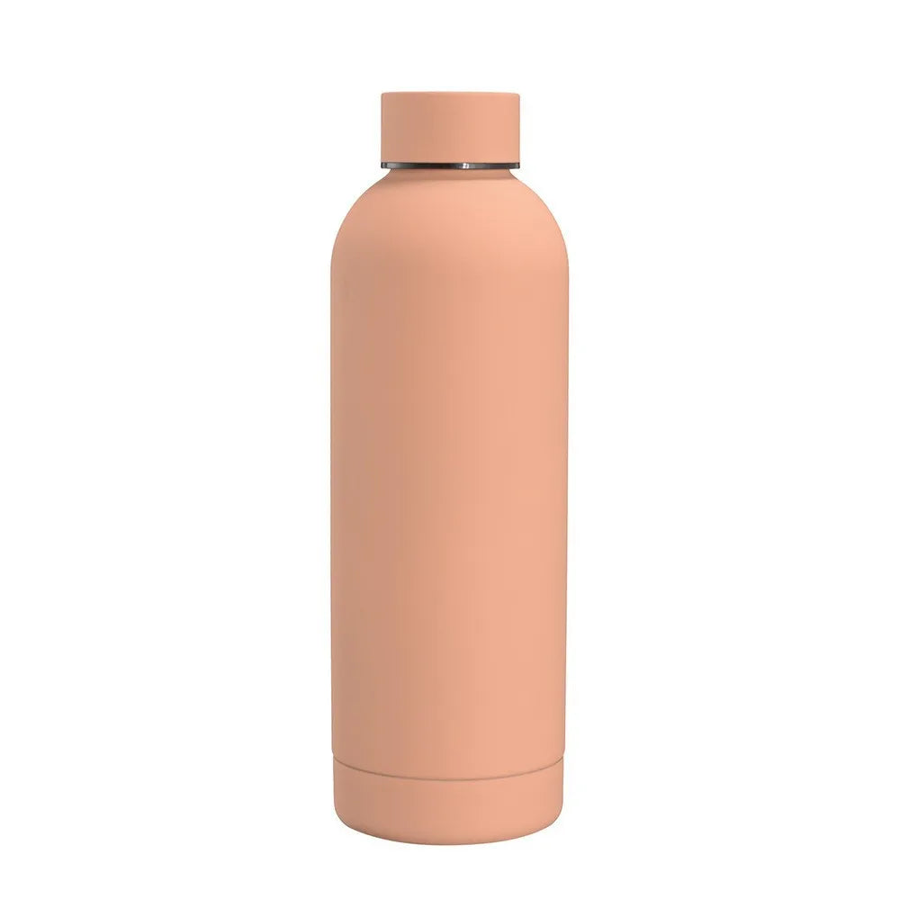 Customizable Text LOGO Insulated Water Bottle Portable with Screw Lid Unisex Groomsmen Wedding Gift Cup Termos Travel Drinkware